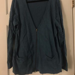 Zip up sweater